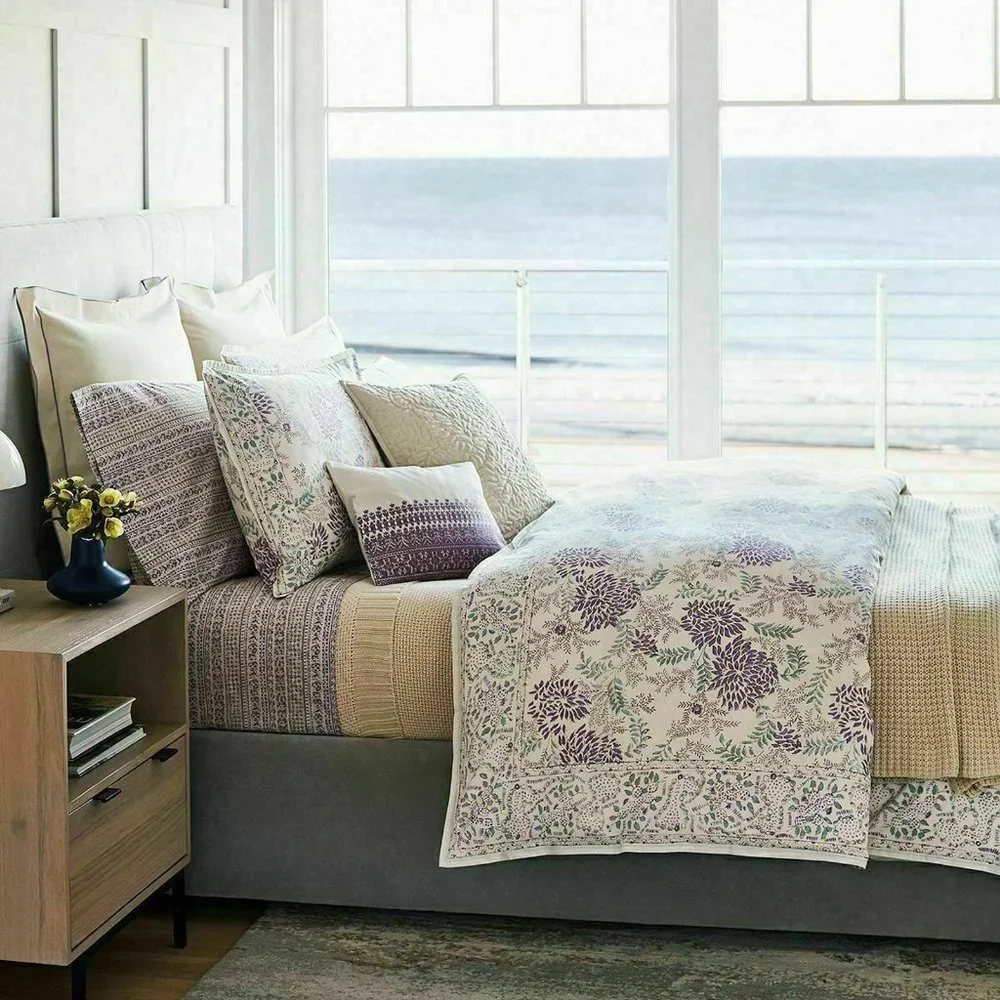 NEW $470 Ralph Lauren Alessandra Ardsley Duvet Cover!  King  Floral Cream Multi